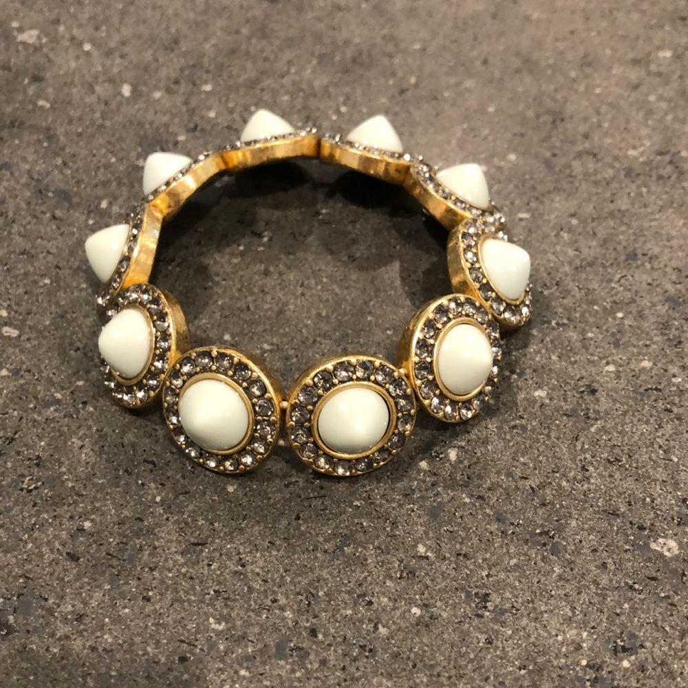 J. Crew embellished bracelet